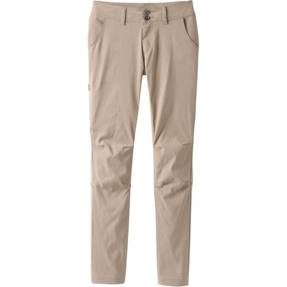 NWT Prana Halle Straight Pants Dark Khaki Size 8 Reg Inseam - Picture 1 of 11